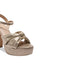 Audry Knotted Metallic Heels